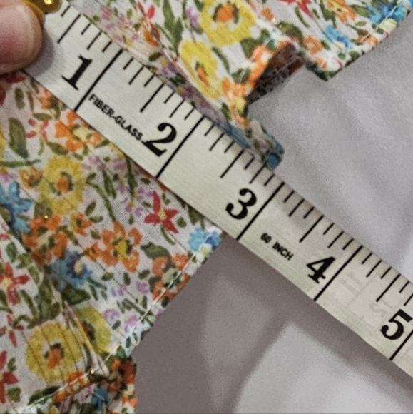 LC LAUREN CONRAD Blouse Size L Woman's Floral print. - Picture 8 of 16